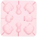Hello Kitty Lollipop Mold 8-Well