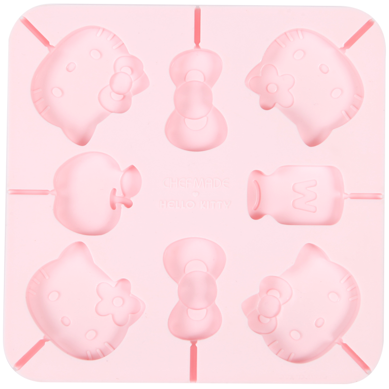 Hello Kitty Lollipop Mold 8-Well