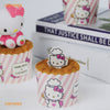 Chefmade學廚KT7068正版HelloKitty耐高溫1號蛋糕紙杯25入含插卡Hello Kitty Chef Muffin Liners 25Pcs