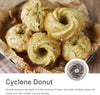 Chefmade學廚WK9928金色12連旋風甜甜圈蛋糕模Cyclone Doughnut Cake Pan 12 Well