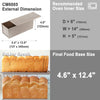 Chefmade學廚CM6005波紋1000g不沾吐司盒5" x 13" Commercial Corrugated Toast Box (1000G Dough Capacity)