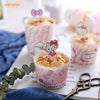 Chefmade學廚KT7069正版HelloKitty耐高溫2號蛋糕紙杯25入含插卡Hello Kitty Girl Muffin Liners 25Pcs