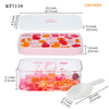 Chefmade學廚KT7110新品現貨4件套多層儲冰冰格盒Hello Kitty Ice Cube Tray with Lid container & scoop