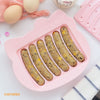 Chefmade學廚KT7073正版Hello kitty香腸矽膠模Hello Kitty Silicone Sausage Mold 6 Cavity