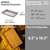 Chefmade學廚WK9830金色活動長方形烤盤(11"x 7") 11" Rectangle Tart Pan with Removable Bottom