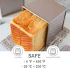 Chefmade學廚WK9880帶蓋450g波紋吐司盒5.8" x 5.8" Corrugated Toast Box (450G Dough Capacity)