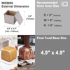 Chefmade學廚WK9880帶蓋450g波紋吐司盒5.8" x 5.8" Corrugated Toast Box (450G Dough Capacity)