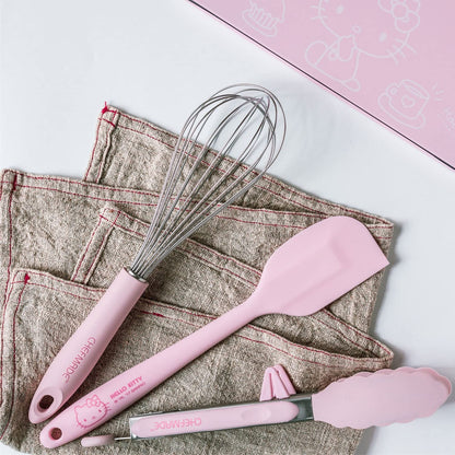 Chefmade學廚KT7007正版Hello kitty不鏽鋼手動打蛋器11" Hello Kitty Whisk