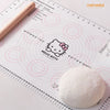 Chefmade學廚KT7002矽膠防滑麵糰墊10.6" x 10.6" Hello Kitty Silcone Macaron Mat