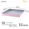 Chefmade學廚kt7024不沾11吋正方形烤盤11.2" x 11.2" Hello Kitty Baking Sheet