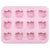 Chefmade學廚KT7042正版12連 Hello kitty矽膠烤模Hello Kitty Cake Pan 12-Well