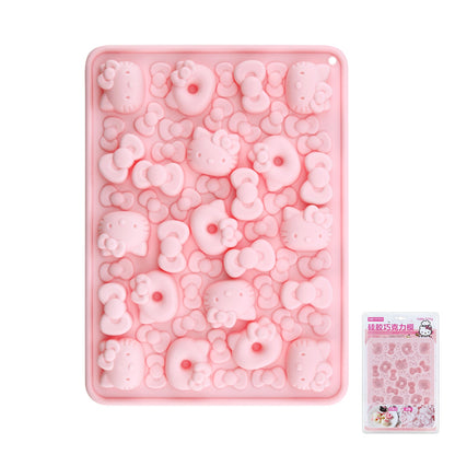 Chefmade學廚KT7050正版Hello kitty巧克力硅膠模Hello Kitty Ice Lattice