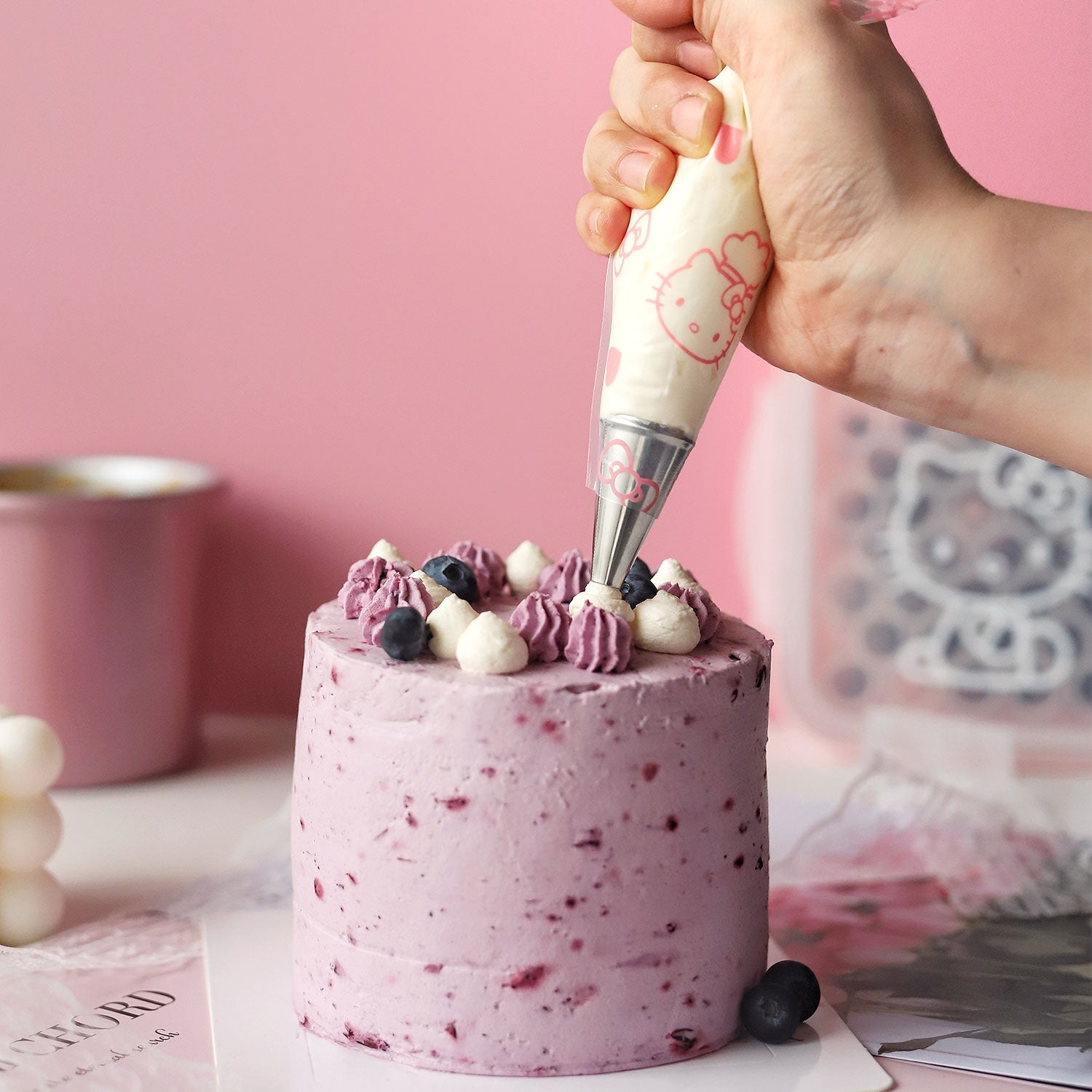 Chefmade學廚KT7052正版HelloKitty一次性擠花袋13.6" Hello Kitty Disposable Pastry Bag (12 Pcs)