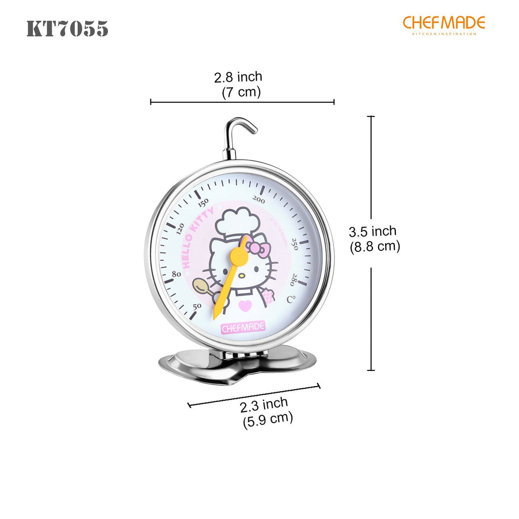 Chefmade學廚KT7055正版Hello kitty不鏽鋼烤箱專用溫度計Hello Kitty Oven Thermometer