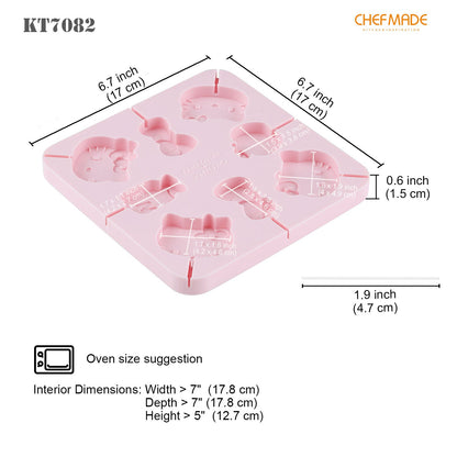 Hello Kitty Lollipop Mold 8-Well