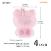 Chefmade學廚KT7091食品級4吋矽膠立體蛋糕模4" Hello Kitty Stereo Silicone Cake Mold