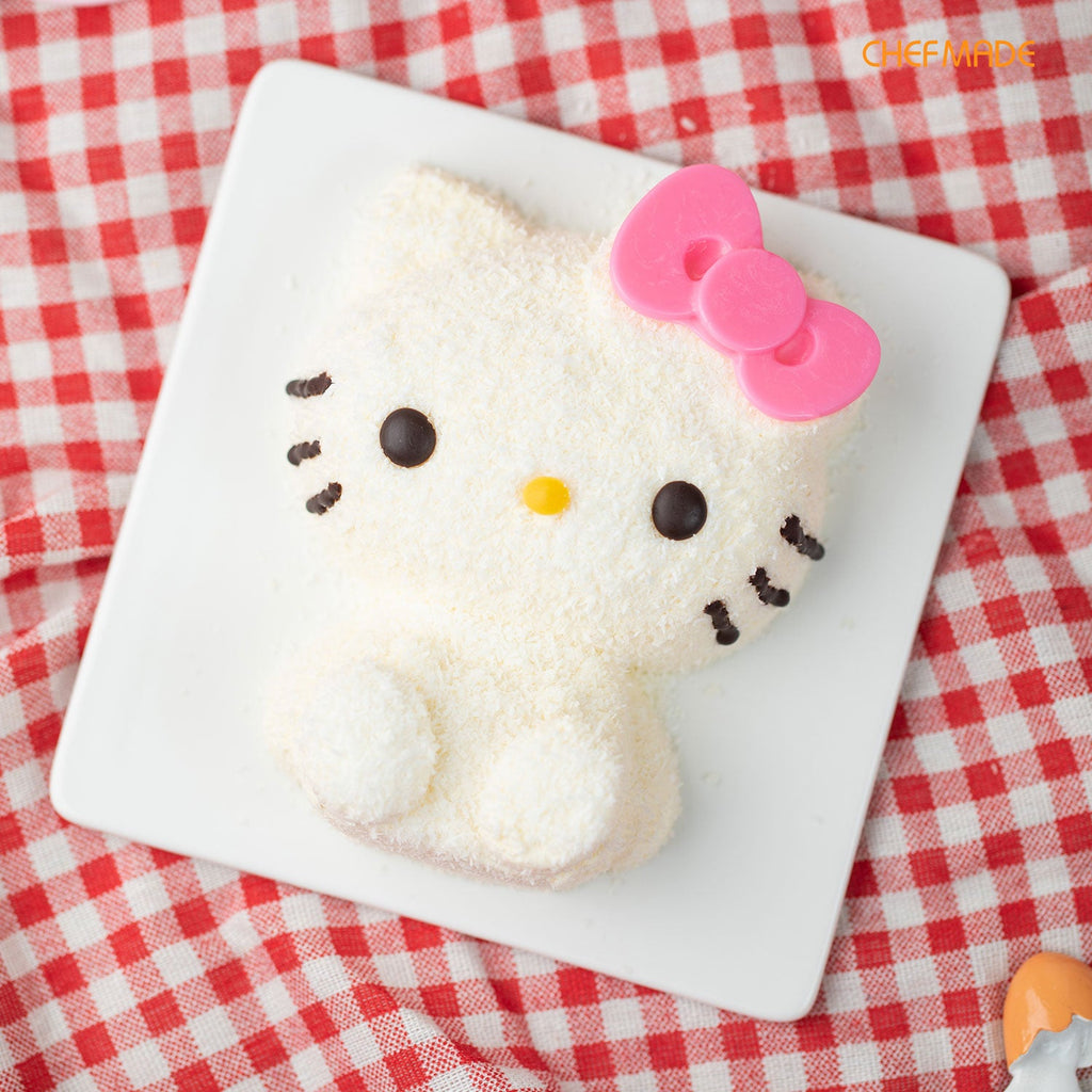 Chefmade學廚KT7091食品級4吋矽膠立體蛋糕模4" Hello Kitty Stereo Silicone Cake Mold
