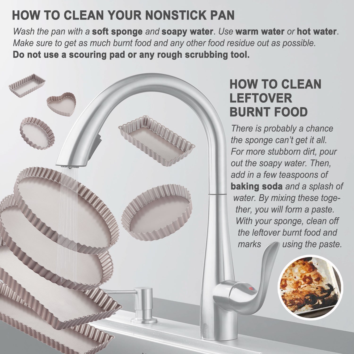 Chefmade學廚WK9830金色活動長方形烤盤(11"x 7") 11" Rectangle Tart Pan with Removable Bottom