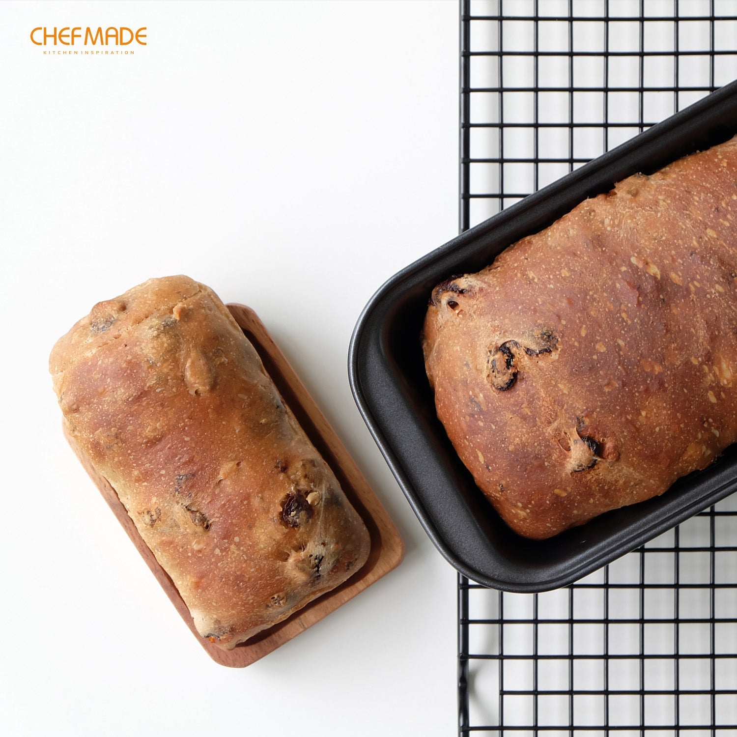 Chefmade學廚WK116259小號不沾吐司盒3" x 6" Medium Loaf Pan