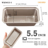 Chefmade學廚WK9023迷你小吐司盒3" x 5.5" Mini Loaf Pan Set