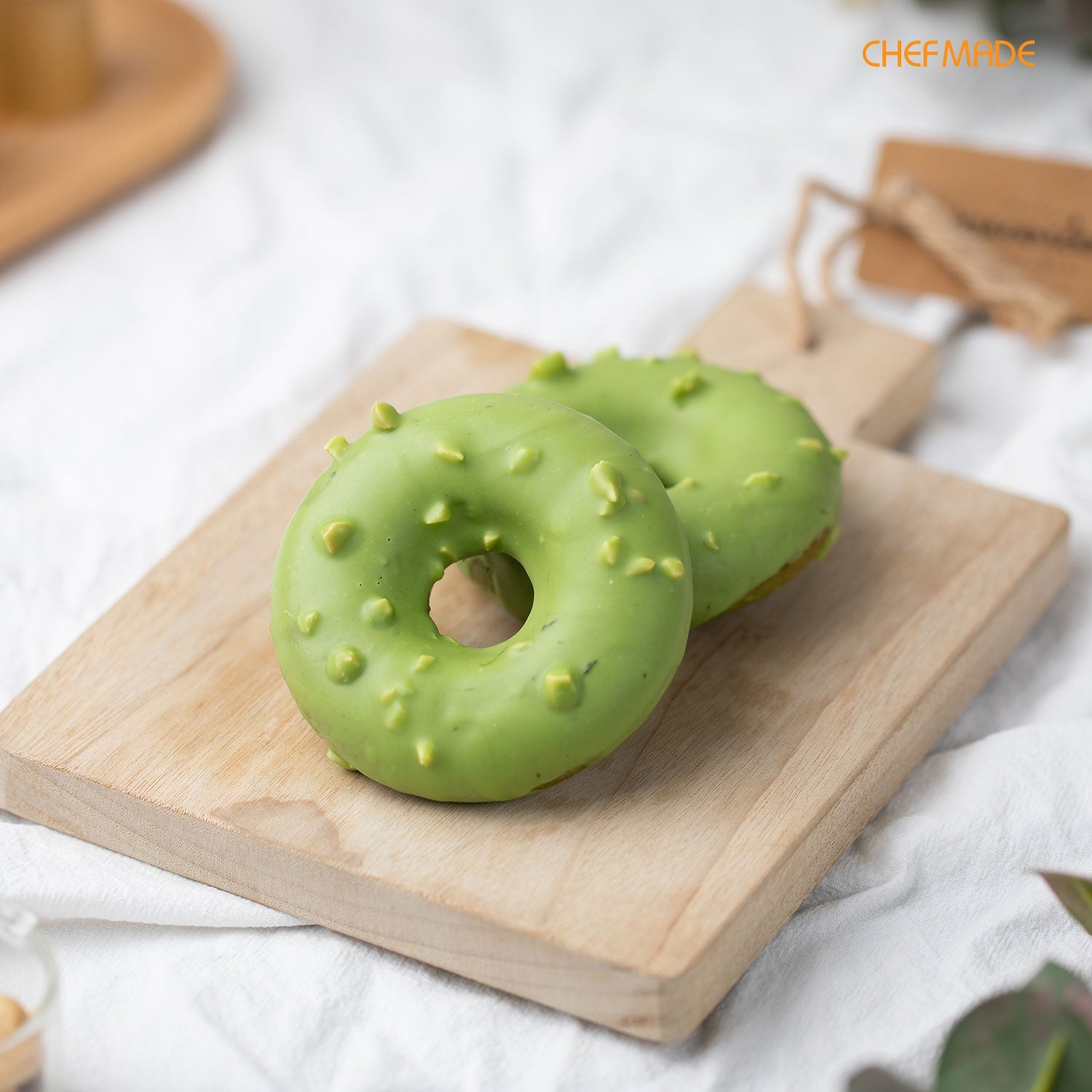 Chefmade學廚WK9038金鋼黑6連甜甜圈模Donut Cake Pan 6 Well (Black)