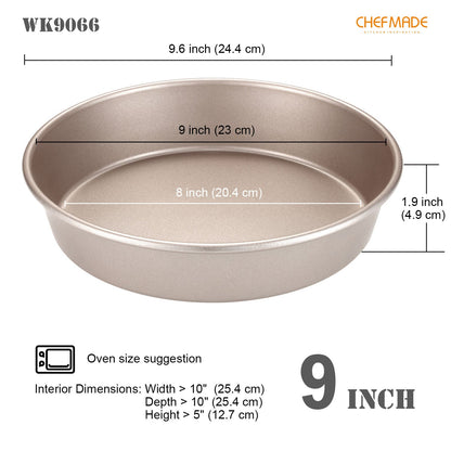 Chefmade學廚WK9066圓盤9吋加深披薩烤盤9" Round Cake Pan