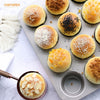 Chefmade學廚WK9067不沾12連杯馬芬模Muffin Pan Media 12 Well