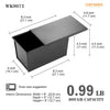 Chefmade學廚WK9072碳鋼450g平紋吐司模4" x 8.3" Flat Toast Box (450G Dough Capacity)