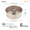 Chefmade學廚WK9073天使蛋糕6吋活動戚風蛋糕模6" Angel Food Pan with Removable Bottom