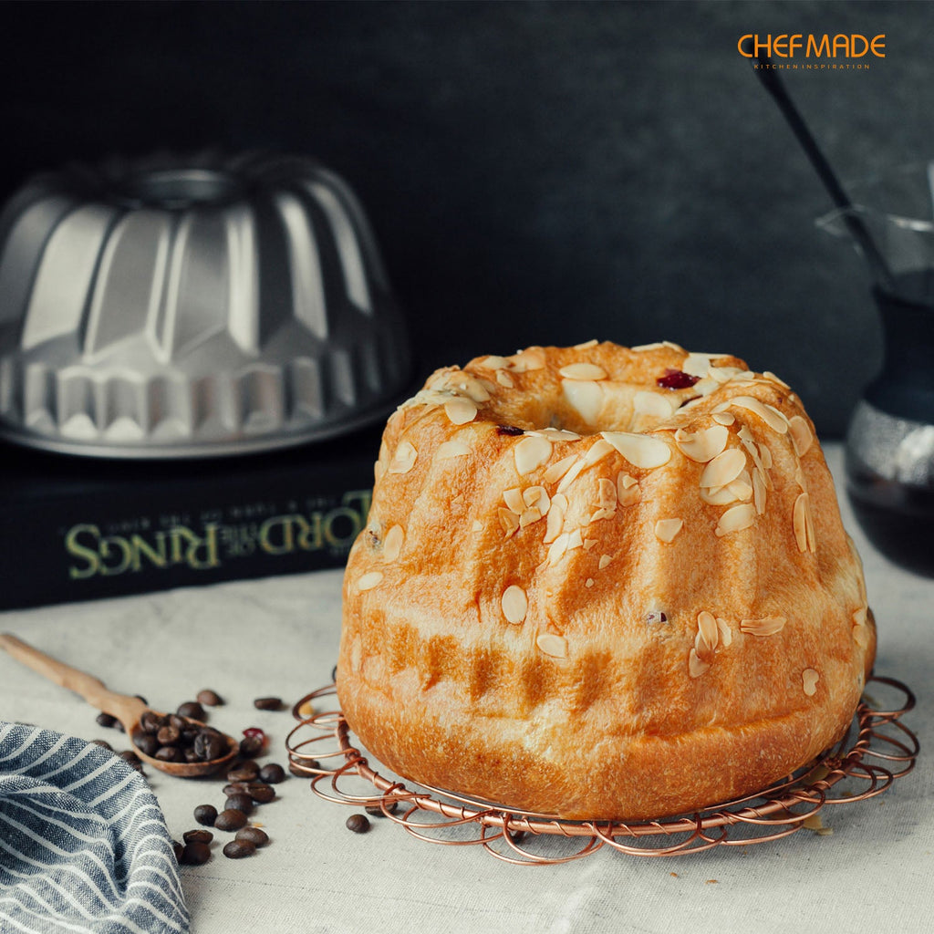 Chefmade學廚WK9084凸柱7吋咕咕洛夫戚風蛋糕模6.5" Bundt Pan Vortex-Shaped