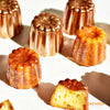 2" Copper Cannele Cup 4Pcs