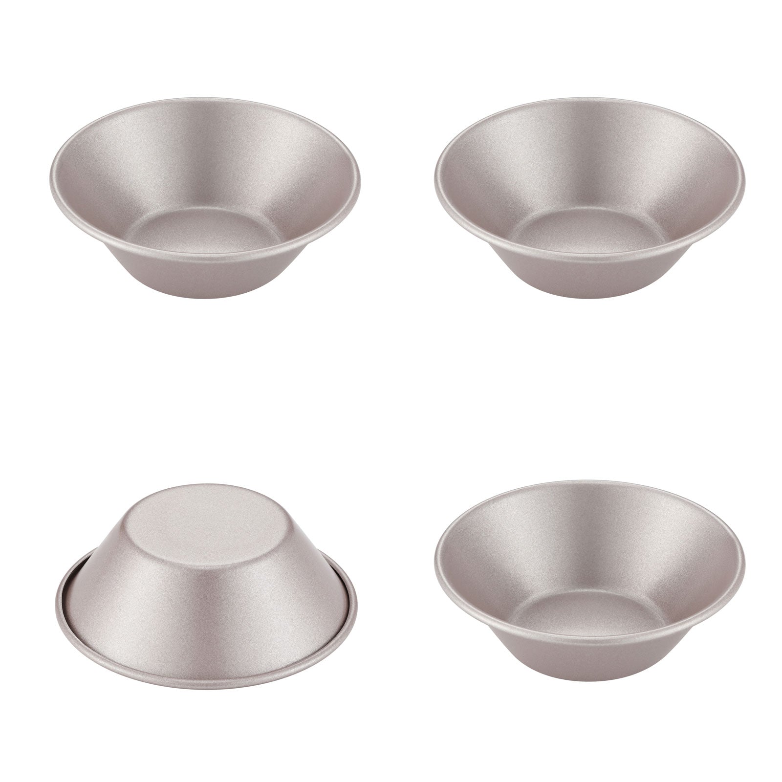 Chefmade學廚WK9197圓形3吋蛋塔模四件套3" Mini Pie Pan Set Round Cone 4Pcs