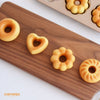 Chefmade學廚WK9288多拿滋4款花型12連甜甜圈模Donut Cake Pan Fancy-Shaped 12 Well