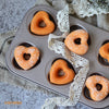 Chefmade學廚WK9289凸柱心型6連杯甜甜圈模Donut Cake Pan Heart-Shaped 6 Well