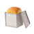 Chefmade學廚WK9318波紋250g滑蓋吐司盒4" x 4" Corrugated Toast Box (250G Dough Capacity)