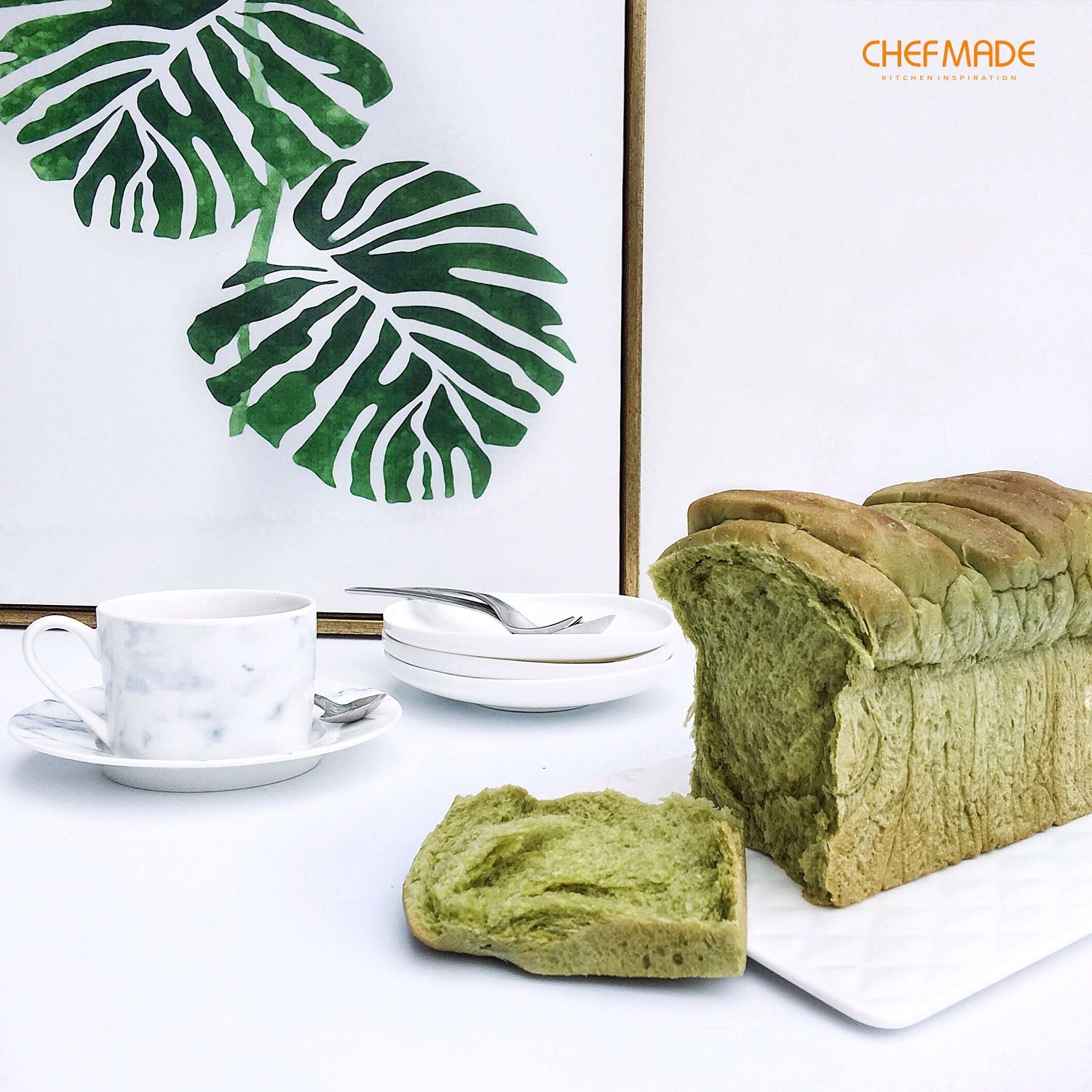 Chefmade學廚WK9403不沾300g平紋吐司盒3" x 8" Flat Toast Box (300G Dough Capacity)