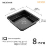 Chefmade學廚WK9709M不沾8吋正方形深烤盤8" Square Cake Pan