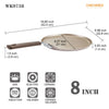 8" Round Crepe Pan with Bamboo Spreader