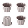 Chefmade學廚WK9772-4可麗露模(4入)2.6" Cannele Cup 4Pcs