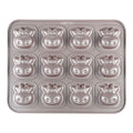 Chefmade學廚WK9788小牛12連造形蛋糕模Cow-Shaped Cake Pan 12 Well