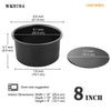 Chefmade學廚WK9794黑色8吋活動蛋糕模8" Round Cake Pan with Removable Bottom (Black)