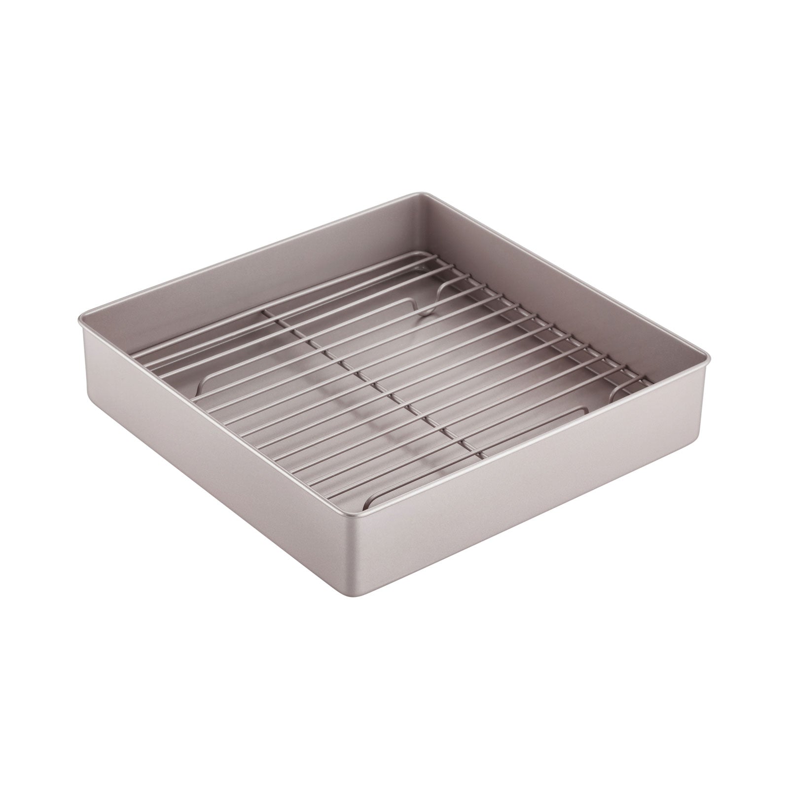 Chefmade學廚WK9811加高11吋正方形烤盤+烤架11.2" x 11.2" Square Deep Roasting Pan with Rack