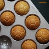 Chefmade學廚WK9837不沾12連足球蛋糕模 Soccer-Shaped Cake Pan 12 Well