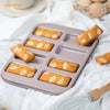 Chefmade學廚WK9838金色8連費南雪蛋糕模Mini Financier Cake Pan Rectangle 8 Well