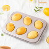 Chefmade學廚WK9841不沾6連杯檸檬蛋糕模Lemon-Shaped Cake Pan 6 Well