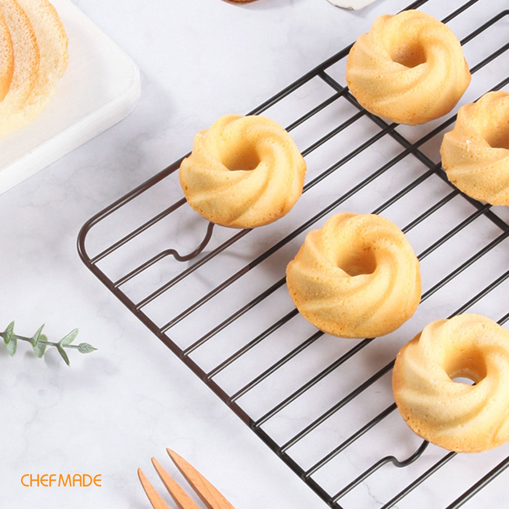 Chefmade學廚WK9936黑色冷卻架12.2" x 8.5" Baking and Cooling Rack