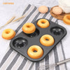 Chefmade學廚WK9941黑色6連杯甜甜圈蛋糕模Donut Cake Pan 6 Well ( Black )