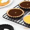 Chefmade學廚WK9955-12黑色4吋圓形活底不粘塔盤十二件套組4" Mini Round Tart Pan Set 12Pcs