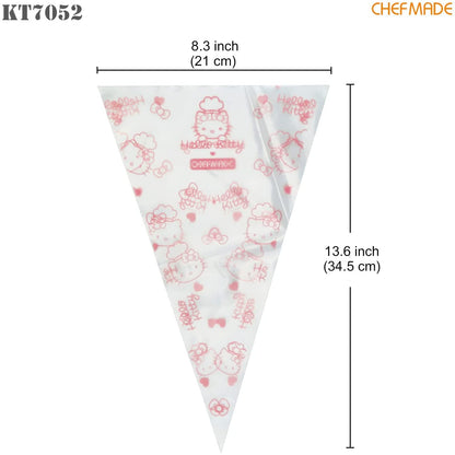 Chefmade學廚KT7052正版HelloKitty一次性擠花袋13.6" Hello Kitty Disposable Pastry Bag (12 Pcs)